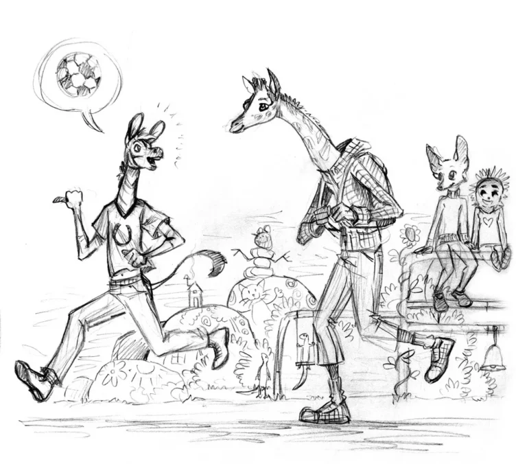 Sketch 4 - Book Illustrations