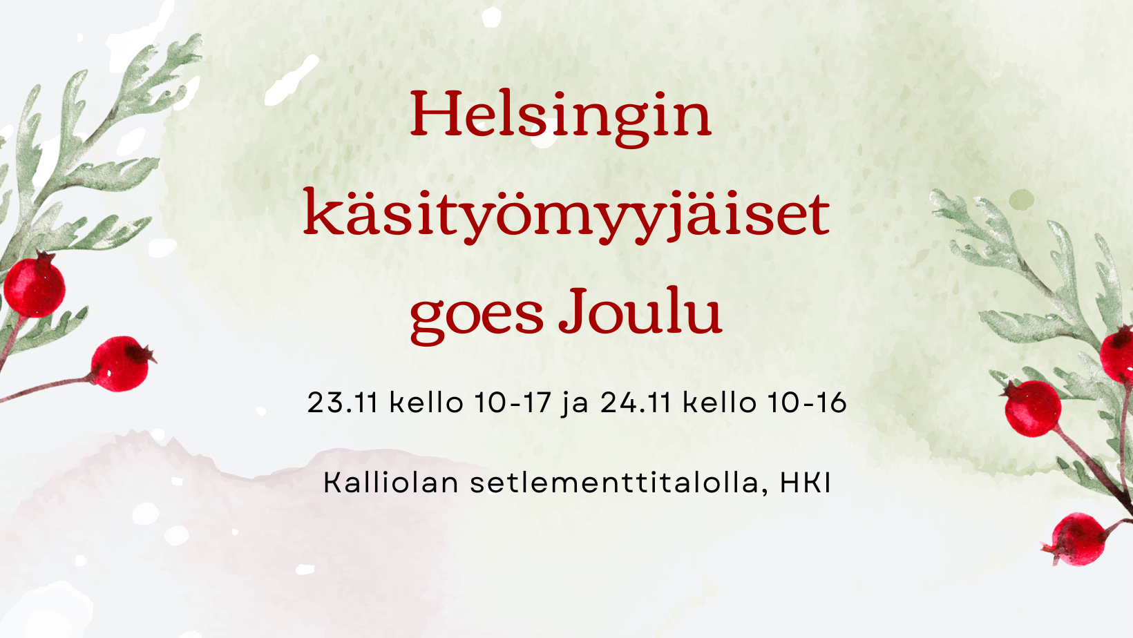 Helsingin Käsityömyyjäiset