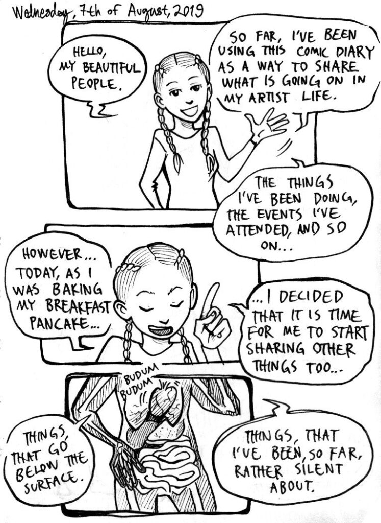 My Wonderful Artist Life Comic Diary - Part 4