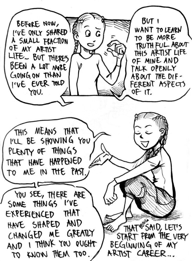 My Wonderful Artist Life Comic Diary - Part 4