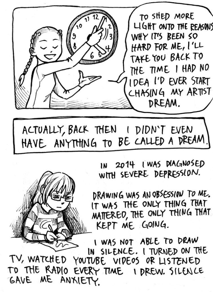 My Wonderful Artist Life Comic Diary - Part 4