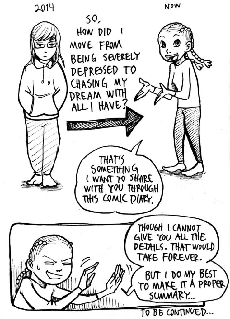 My Wonderful Artist Life Comic Diary - Part 4