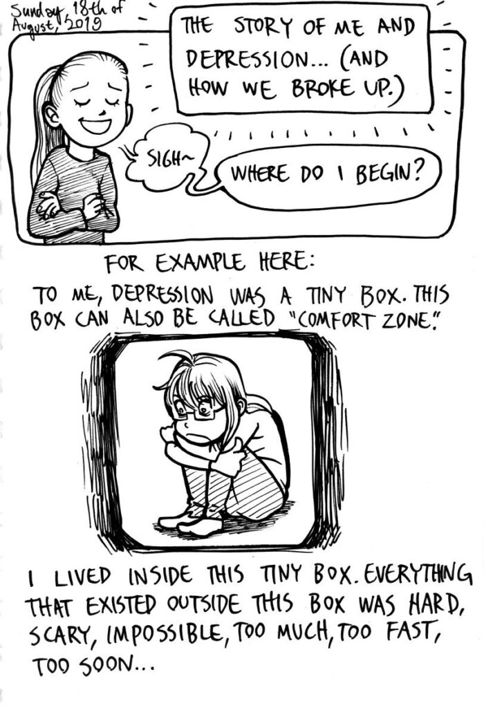 My Wonderful Artist Life Comic Diary - Part 4