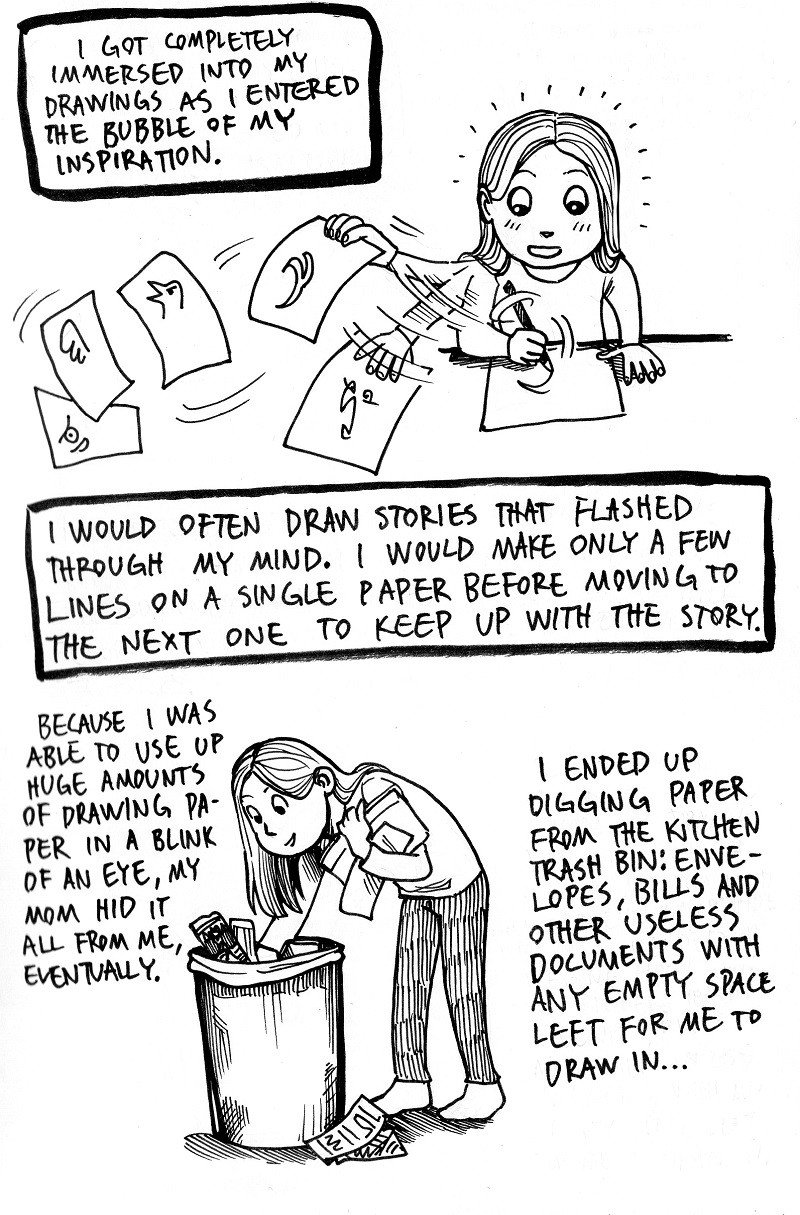 My Wonderful Artist Life Comic Diary - Part 10, "My Artist Dream"