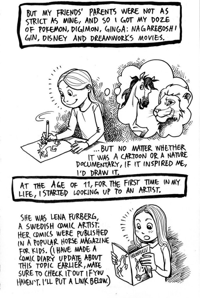 My Wonderful Artist Life Comic Diary - Part 10, "My Artist Dream"