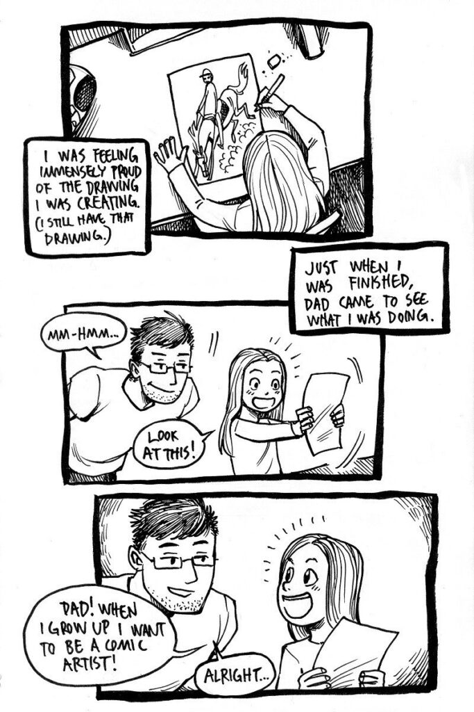 My Wonderful Artist Life Comic Diary - Part 10, "My Artist Dream"