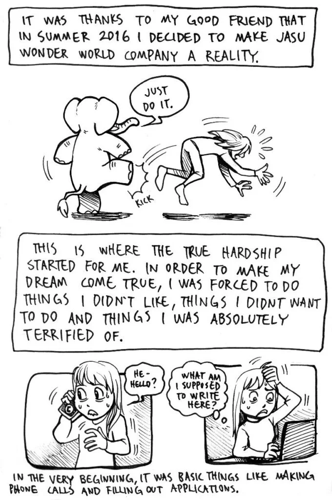 My Wonderful Artist Life - Comic Diary, Part 5