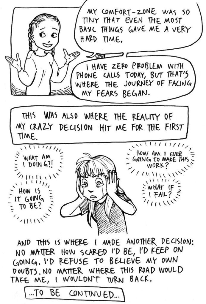 My Wonderful Artist Life - Comic Diary, Part 5