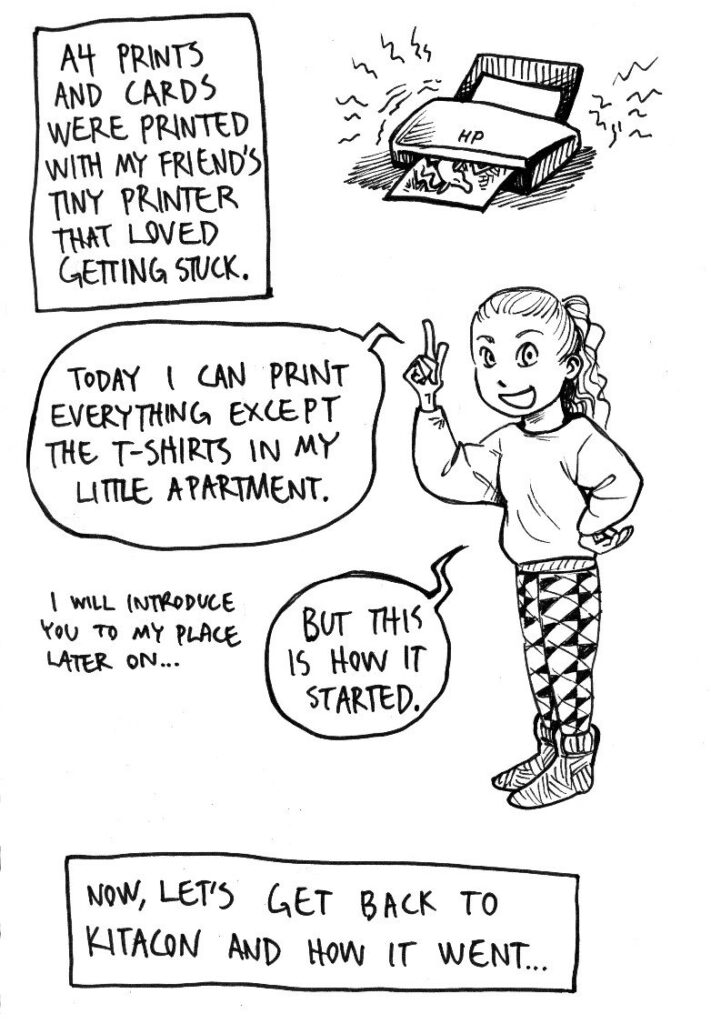 My Wonderful Artist Life - Comic Diary, Part 5