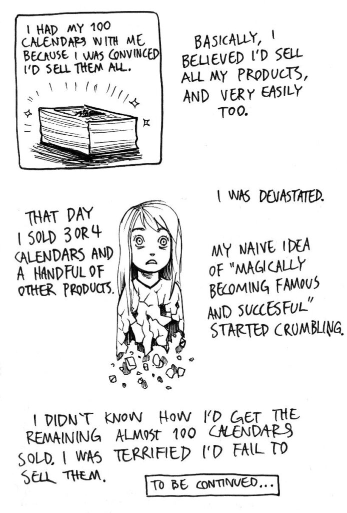 My Wonderful Artist Life - Comic Diary, Part 5