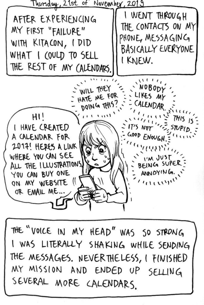 My Wonderful Artist Life - Comic Diary, Part 5