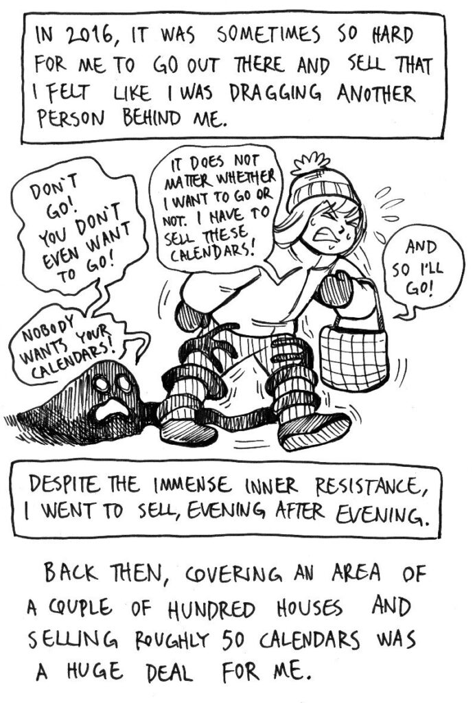 My Wonderful Artist Life - Comic Diary, Part 5