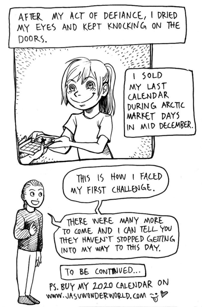 My Wonderful Artist Life - Comic Diary, Part 5