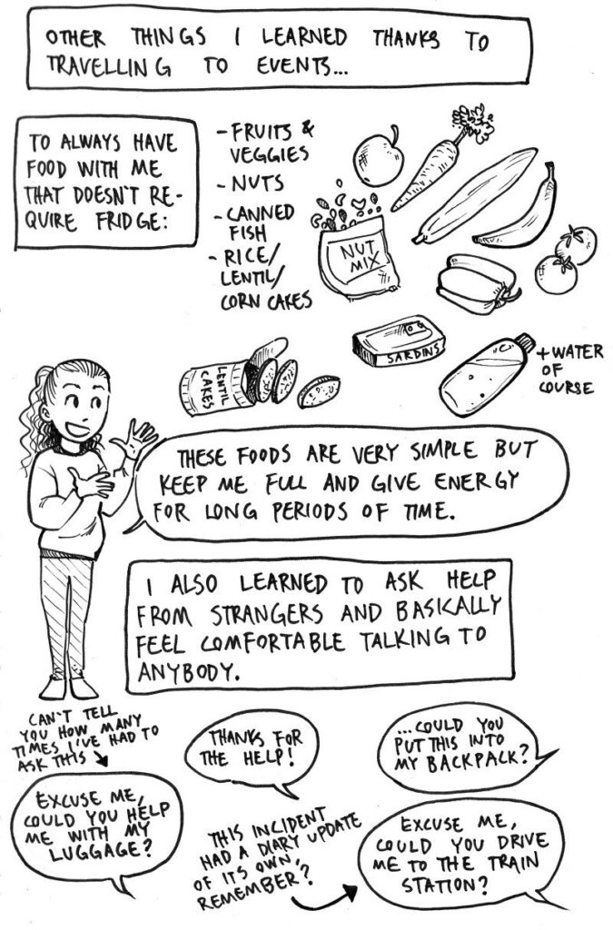 My Wonderful Artist Life - Comic Diary, part 6