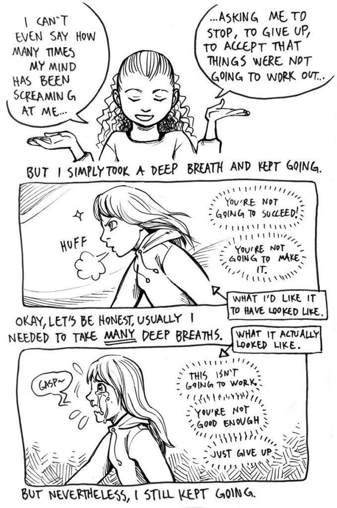 My Wonderful Artist Life - Comic Diary, part 6