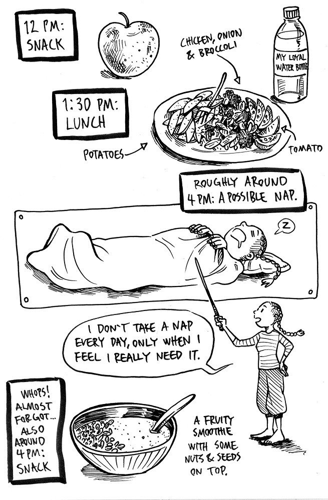A Day in My Artist Life - Comic Diary, part 9