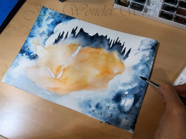 THE CREATION OF THE CALENDAR ILLUSTRATIONS