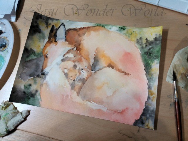 THE CREATION OF THE CALENDAR ILLUSTRATIONS