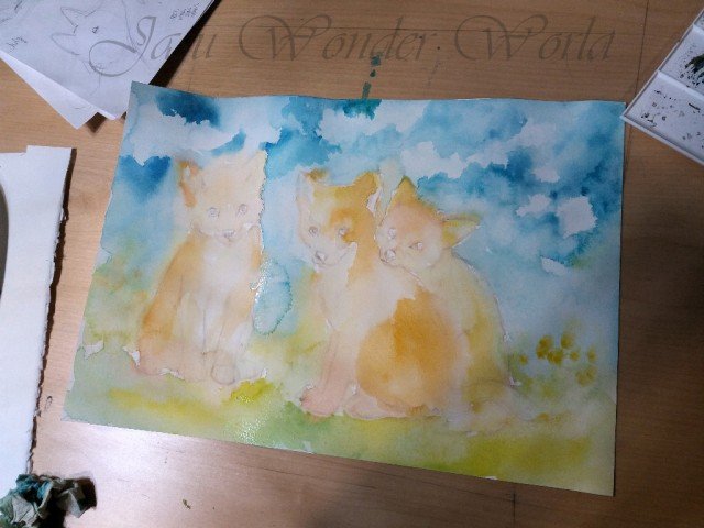 THE CREATION OF THE CALENDAR ILLUSTRATIONS
