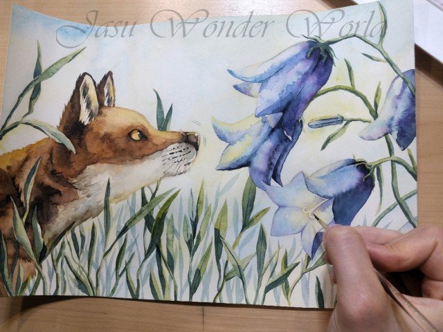 THE CREATION OF THE CALENDAR ILLUSTRATIONS