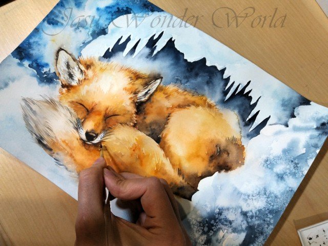 THE CREATION OF THE CALENDAR ILLUSTRATIONS