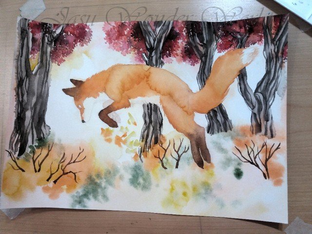 THE CREATION OF THE CALENDAR ILLUSTRATIONS