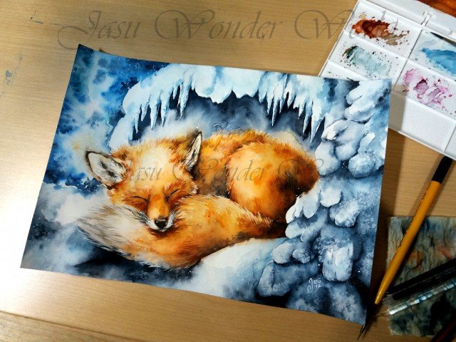 THE CREATION OF THE CALENDAR ILLUSTRATIONS