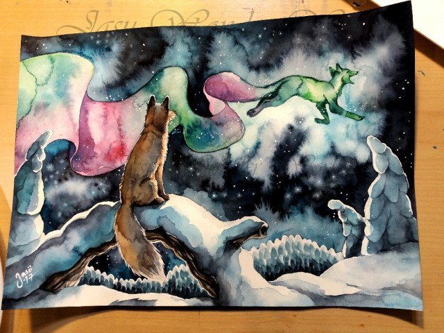 THE CREATION OF THE CALENDAR ILLUSTRATIONS