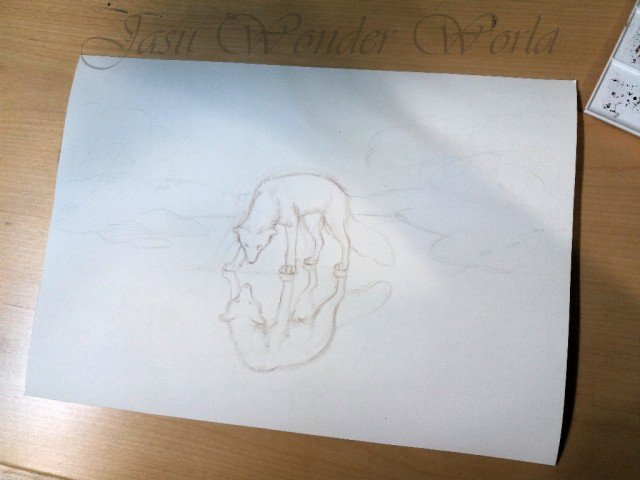 THE CREATION OF THE CALENDAR ILLUSTRATIONS