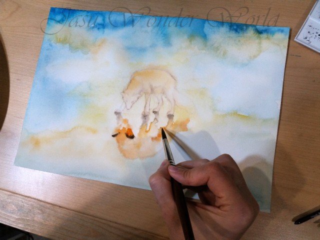 THE CREATION OF THE CALENDAR ILLUSTRATIONS