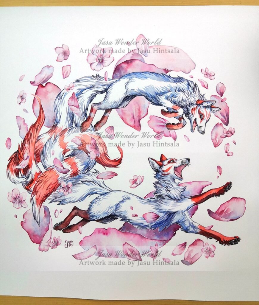 Sakura - Watercolor Painting Commission