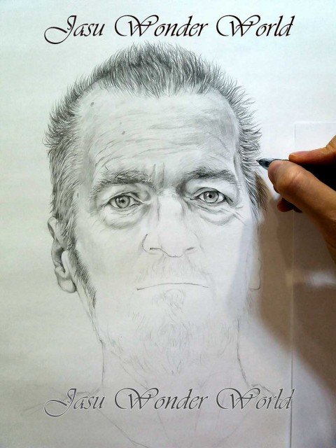 PENCIL PORTRAIT - COMMISSION PROGRESS