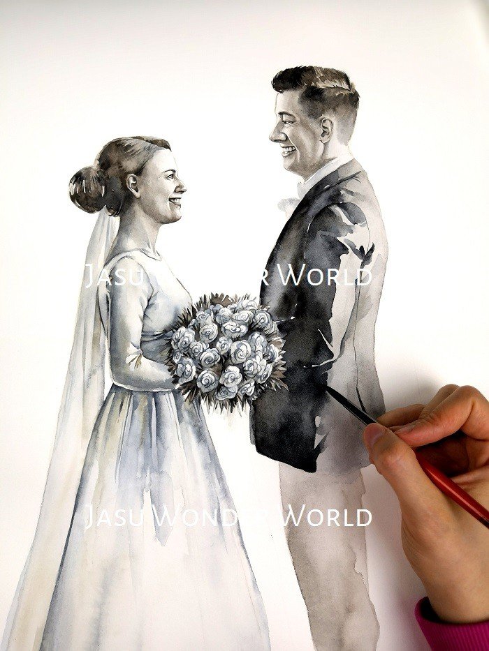 Wedding Portrait - Commission (wip)