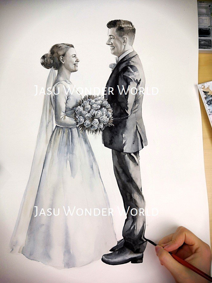 Wedding Portrait - Commission (wip)