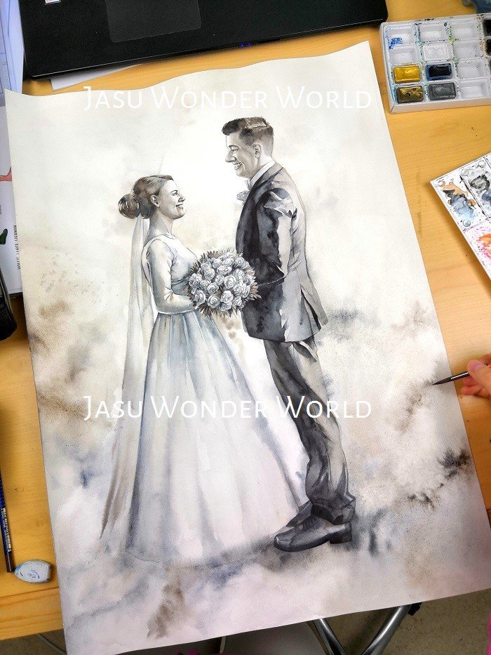 Wedding Portrait - Commission (wip)