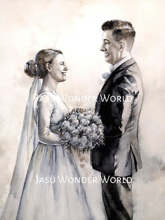 Wedding Portrait - Commission (wip)