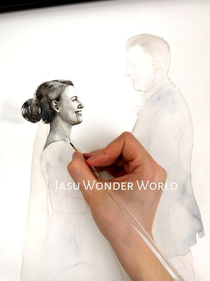 Wedding Portrait - Commission (wip)